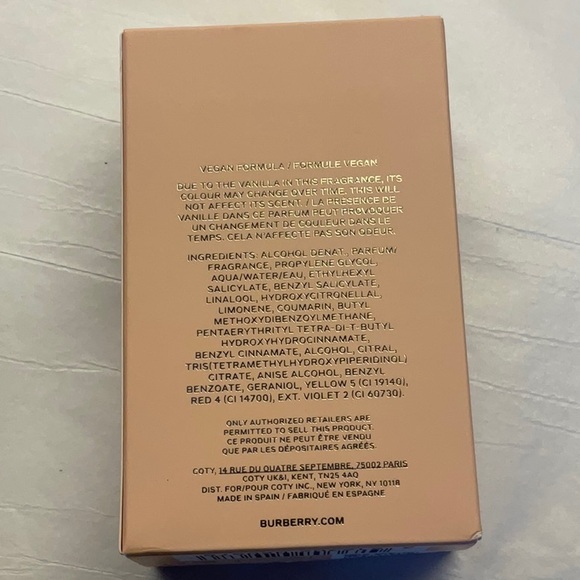 BURBERRY Goddess Eau De Parfum 1.6 oz New - Picture 5 of 7